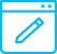 Notepad and pencil icon