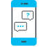 SMS survey icon