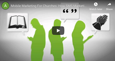 Thumbnail of a video about how churches can use texting
